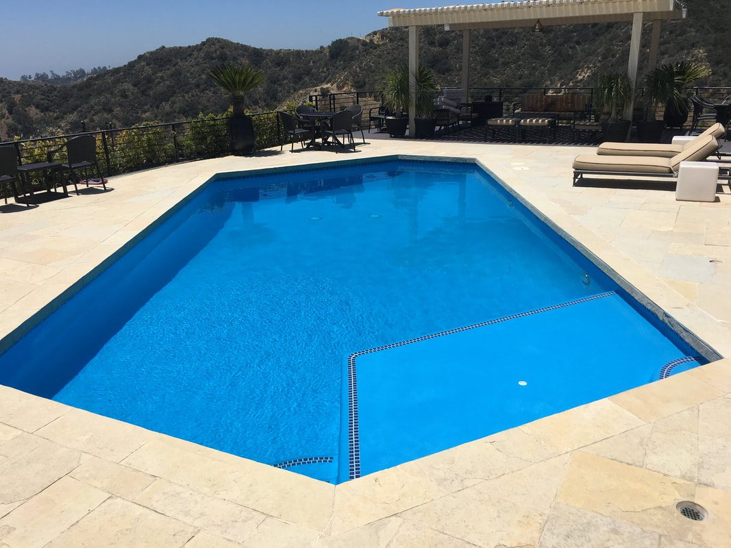 pentagon shaped pool